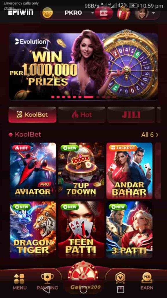 Epiwin game